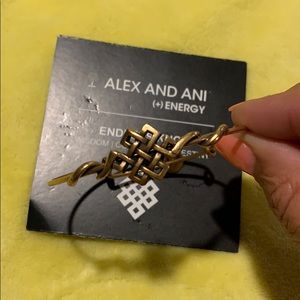 Alex and Ani endless knot bangle